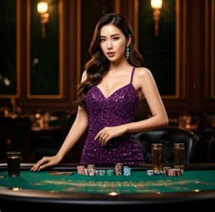 Antarmuka pemain Teen Patti menampilkan tombol fold, call, raise
